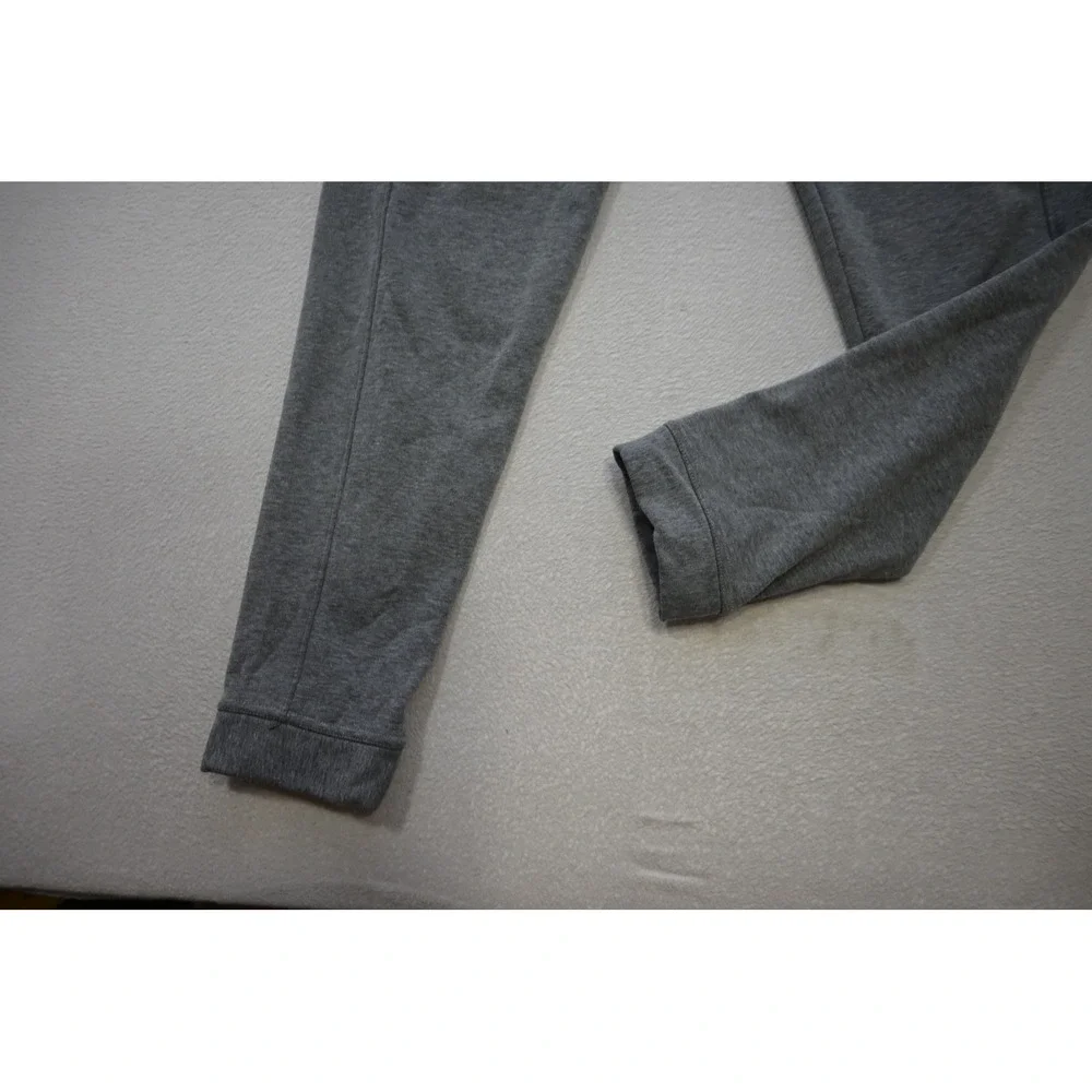 Nike Jogger Sweatpants‎ Mens Medium Therma Fit Gray Black Tapered Athletic EUC